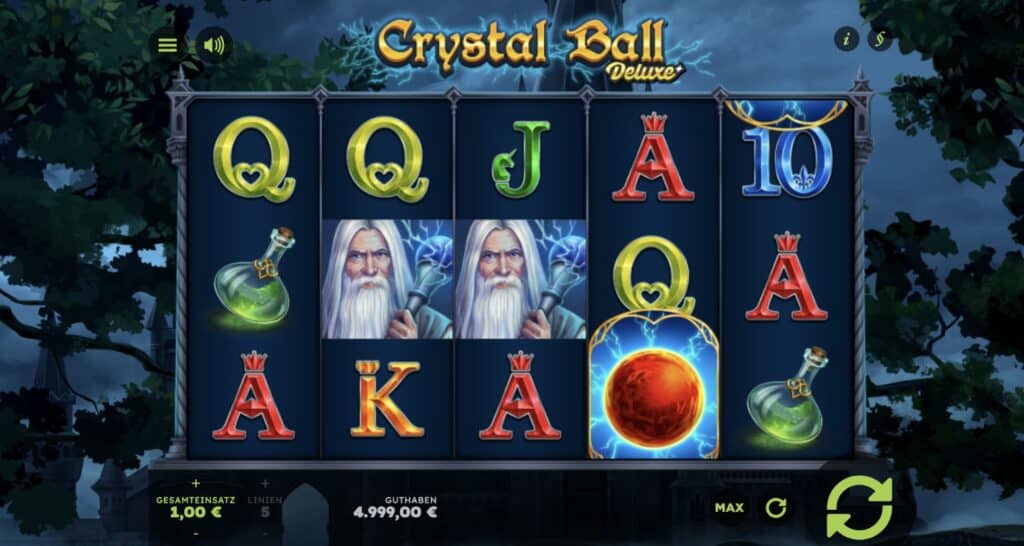 Crystal Ball Deluxe Slot Gamomat