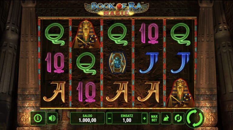 Book of Ra Magic Slot Novoline