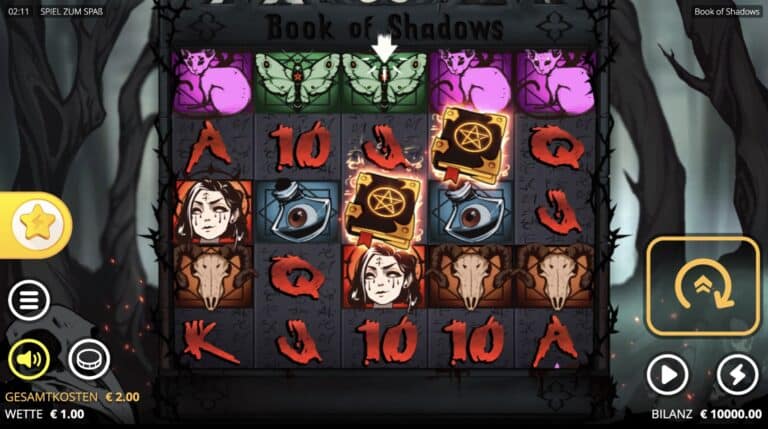 Book of Shadows Slot Nolimit City