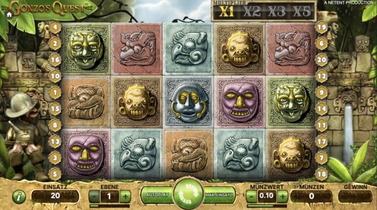 Gonzo's Quest Slot NetEnt